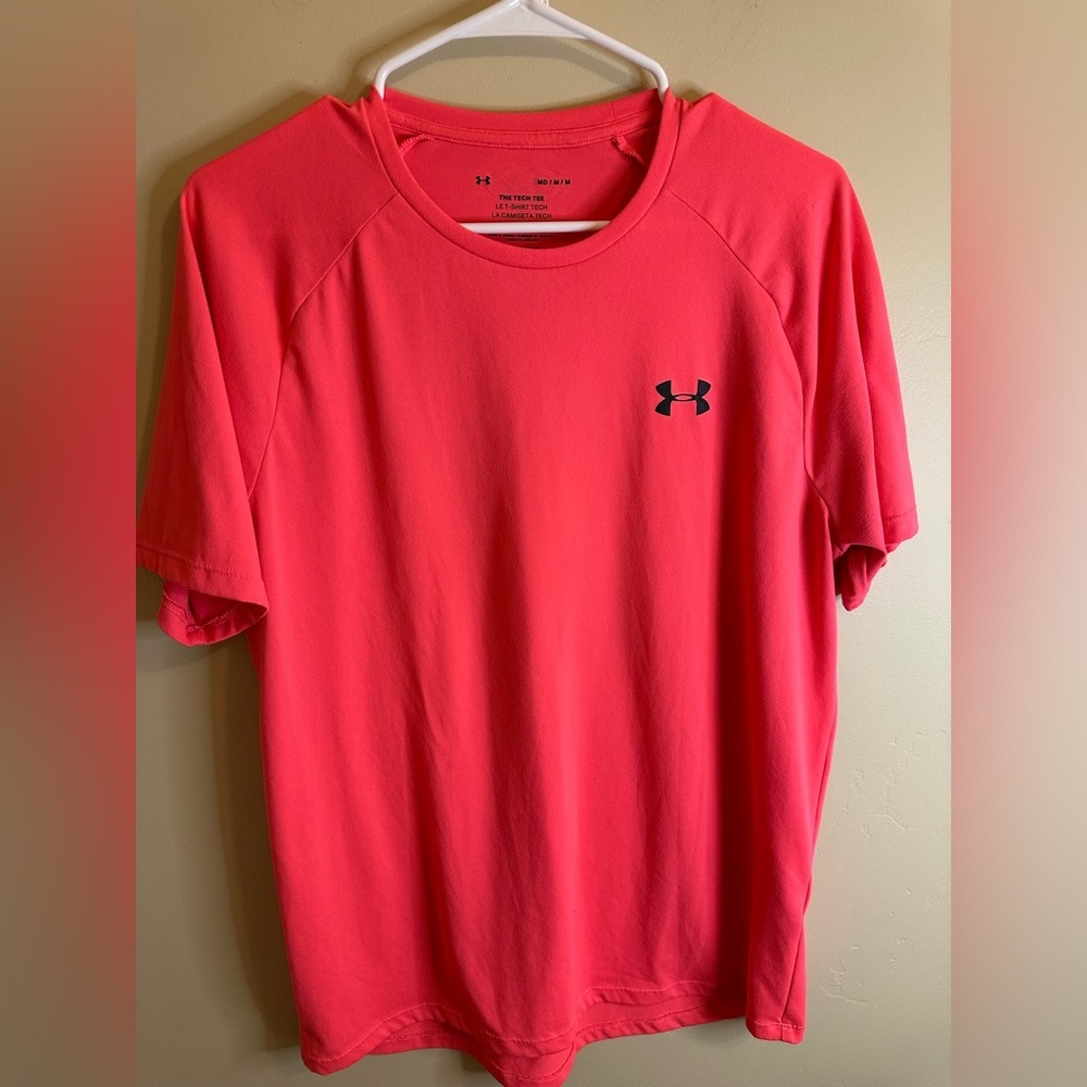 Under Armour Men's MED Neon Tech T-Shirt